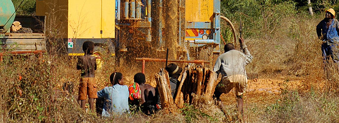 Drilling on the 707 million tonne 6.5% THM Ranobe resource